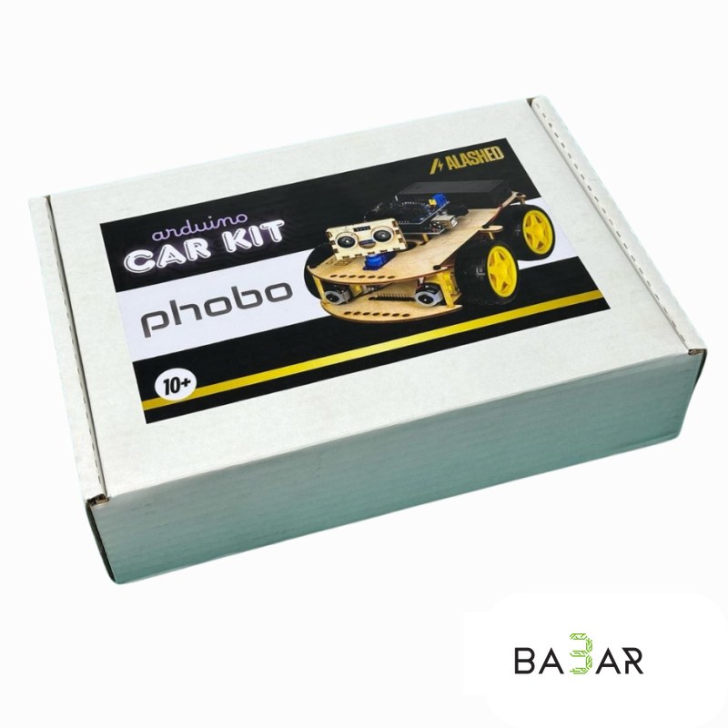 Набор-конструктор робота-машинки Phobo Arduino 4WD BT Smart Car Kit V2.0