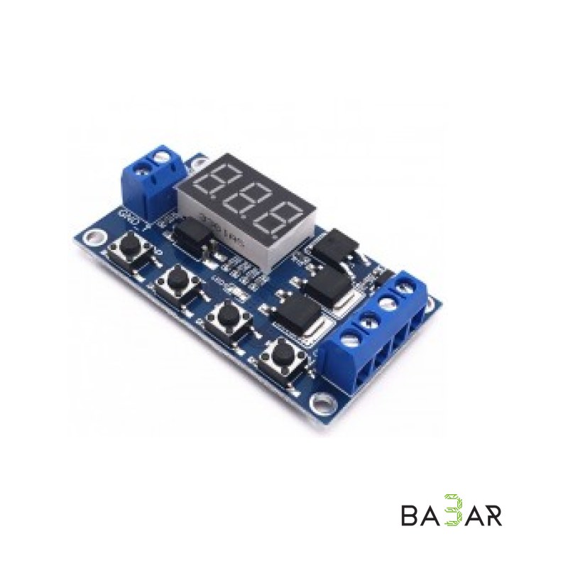 Программируемый циклический таймер XY-J04 HCW-M135 с MOSFET, 5–36В