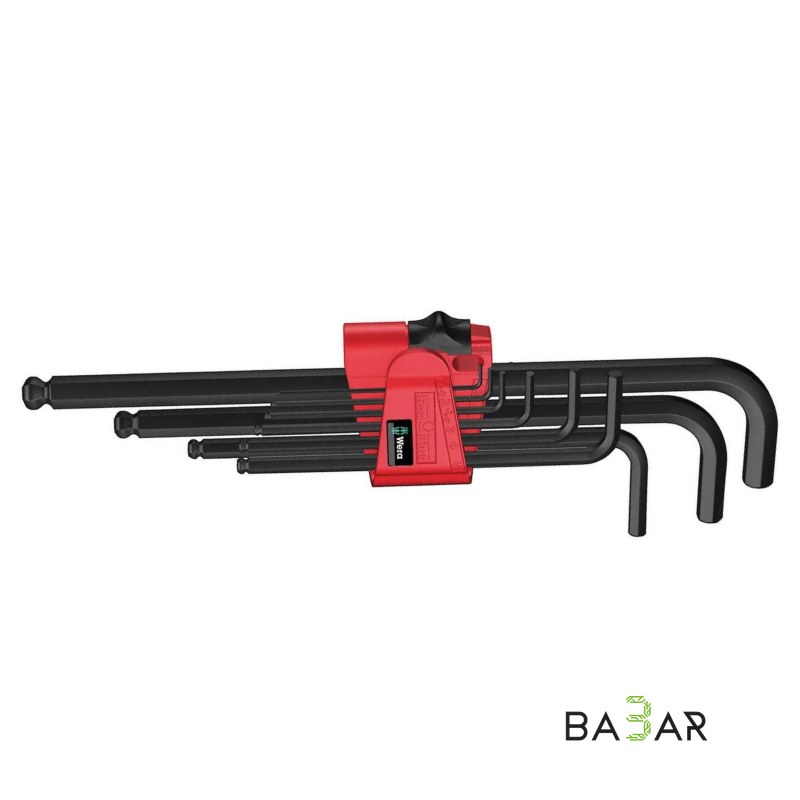 Набор шестигранных ключей Wera 950 PKL/9 Hex-Plus