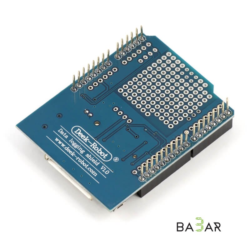 Дата-логгер шилд для Arduino с слотом SD и часами реального времени