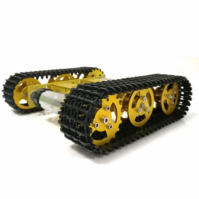 Мини Танк T100 гусеничный с 2 Моторами для Arduino