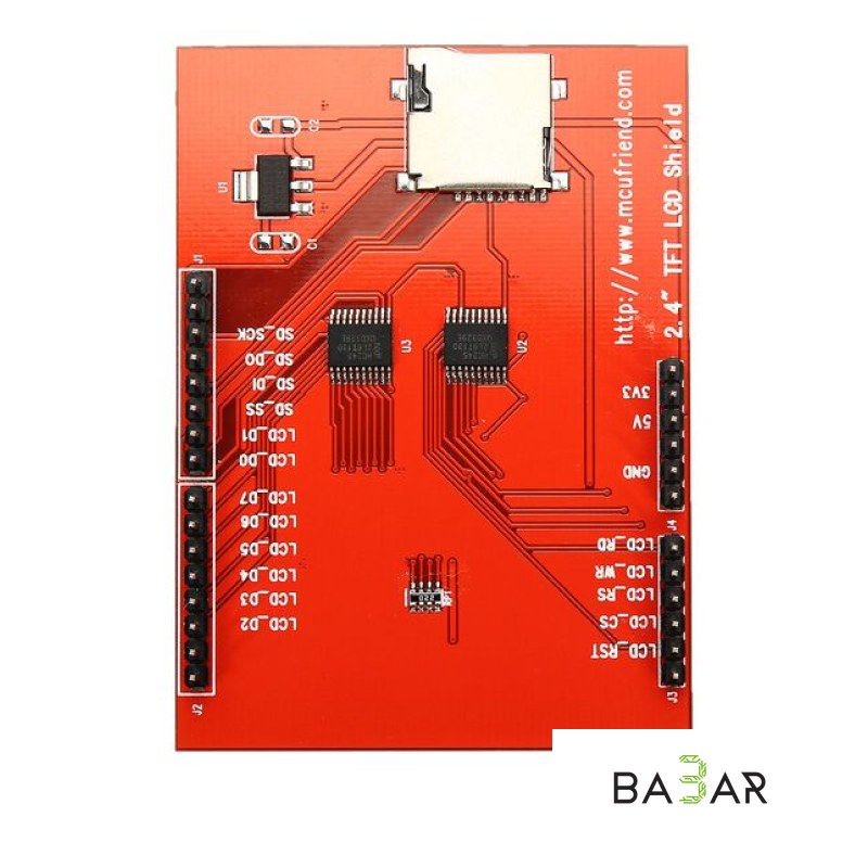 TFT Display Shield 2.4" (шилд дисплея с тачскрином) для Arduino