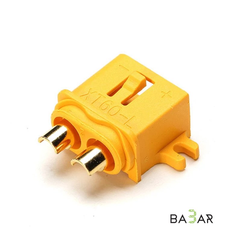 Разъём XT60L папа, AMASS, 30 А под пайку, 12AWG