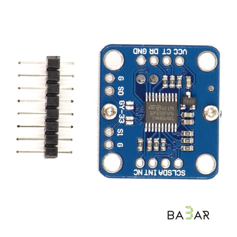 Датчик цвета GY-33 на TCS34725, I2C / UART