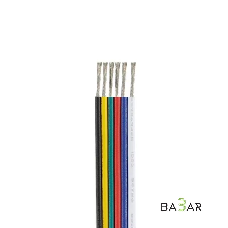 Шлейф провод 22AWG 6 pin, 0.33 мм², 1 м, для Arduino
