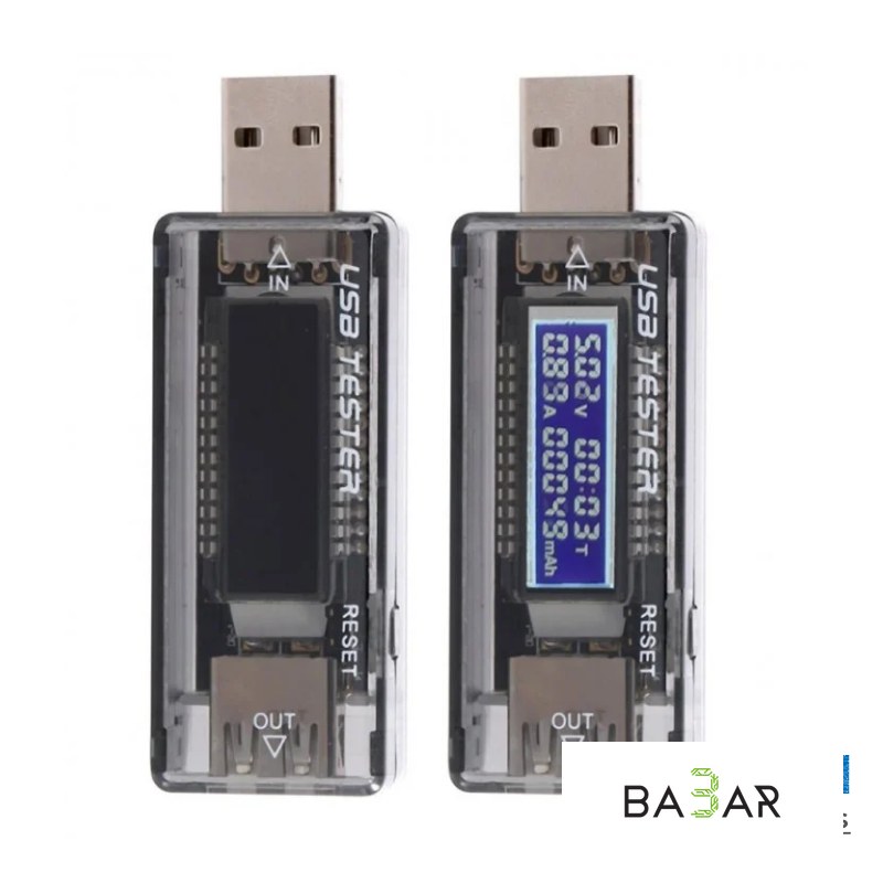 USB-мультиметр тестер KWS-V21: напряжение, ток, ёмкость, QC2.0/3.0