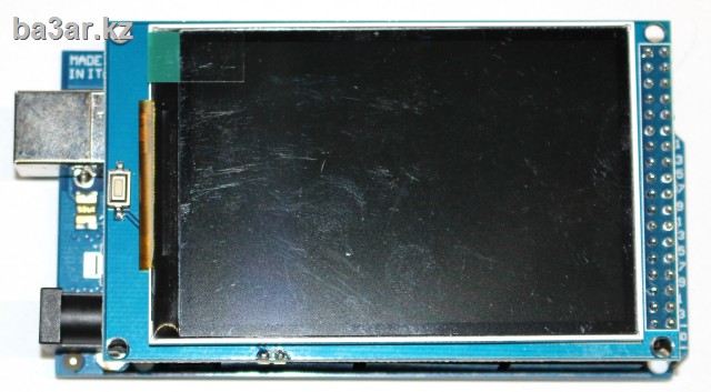Модуль дисплея 3.2" TFT LCD Ultra HD 320X480 + Arduino MEGA 2560 R3