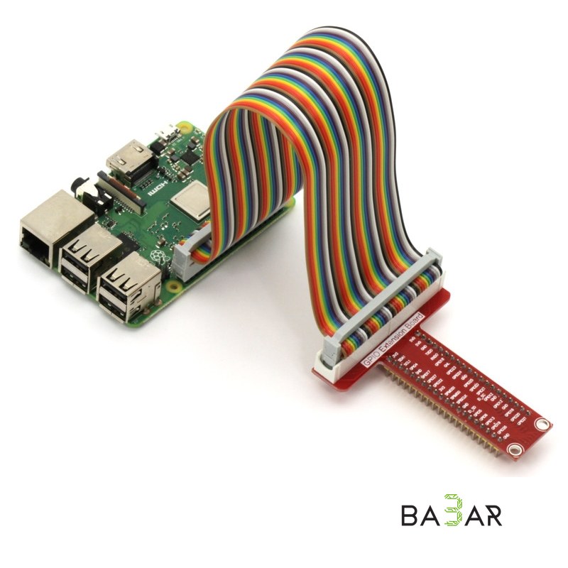 Адаптер GPIO T-Cobbler для Raspberry Pi со шлейфом