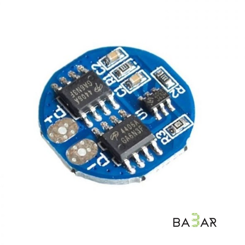 BMS плата 2S 5A для Li-Ion аккумуляторов 18650, 7.4/8.4 В