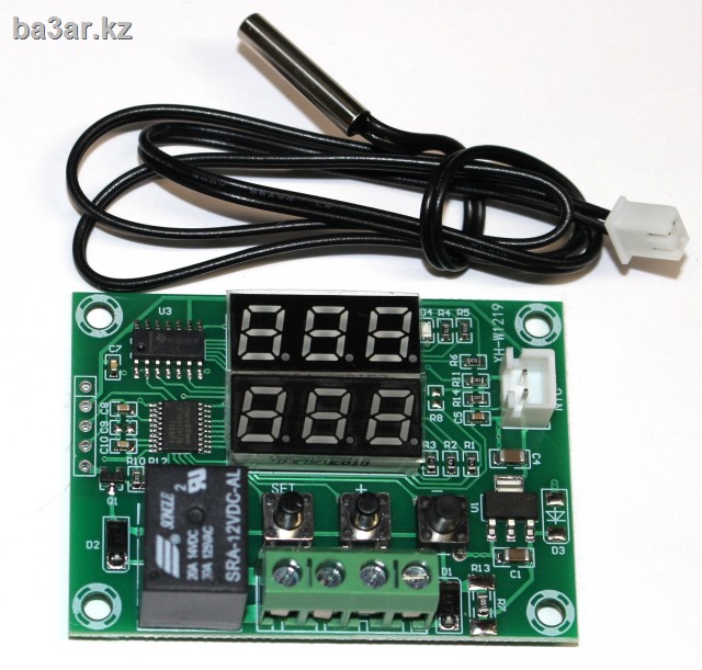 Терморегулятор XH-W1219, двойной дисплей