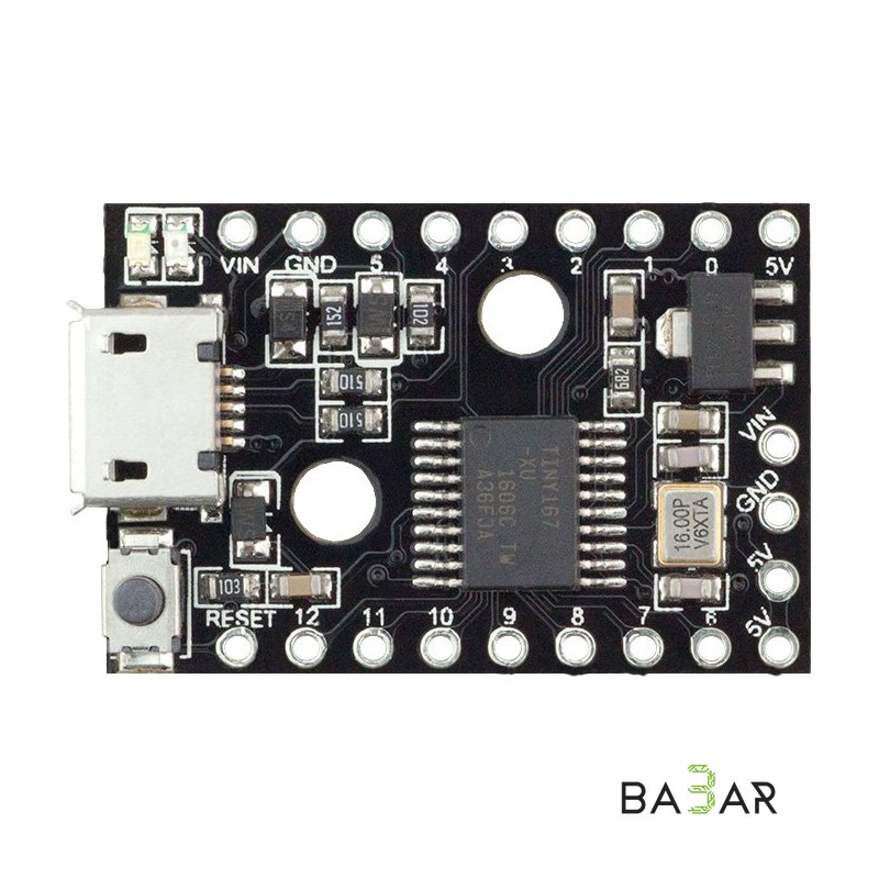 ATtiny167 microUSB Arduino (Digispark совместимый)