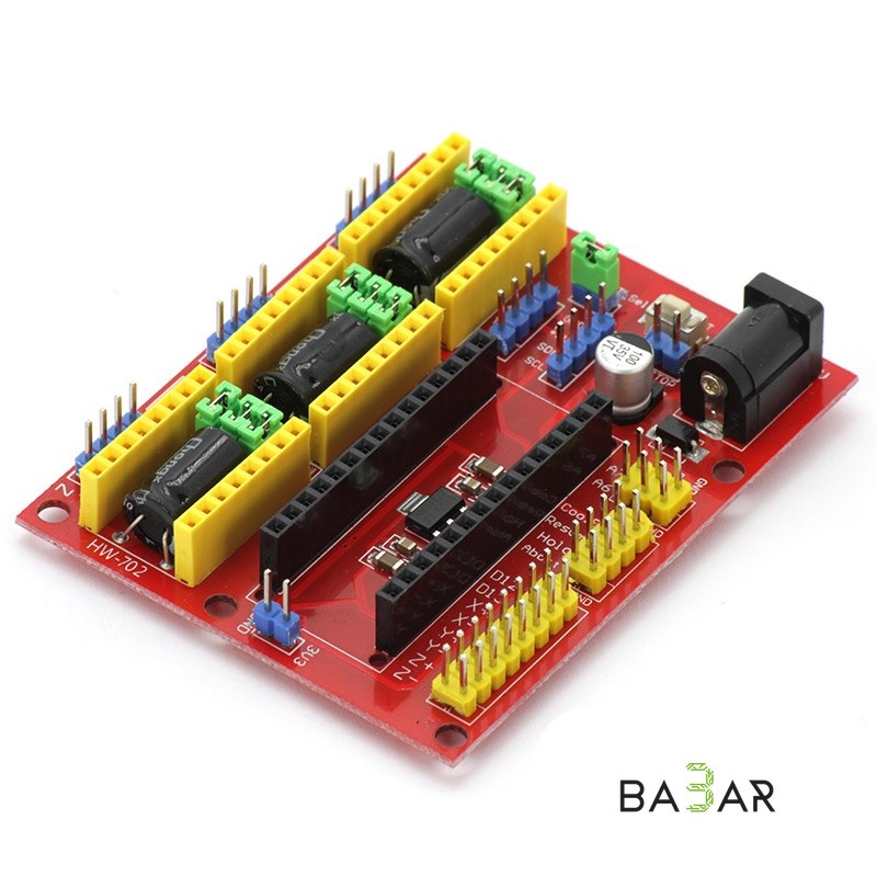 Плата расширения CNC Shield v4 для Arduino Nano (ЧПУ, GRBL)