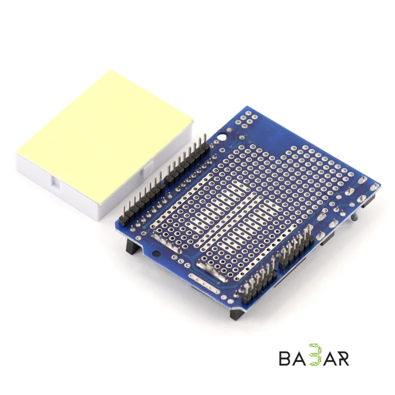 Prototype Shield для Arduino Uno с беспаечной макетной платой на 170 точек