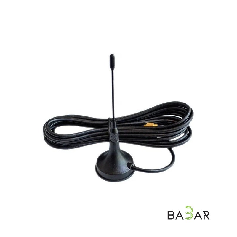 GSM/GPRS антенна SIM900A 908 на магните, фидер 3 м, усиление 7 дБ