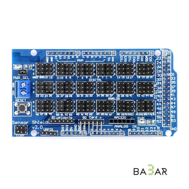 Сенсорный шилд Sensor Shield для Arduino Mega 2560