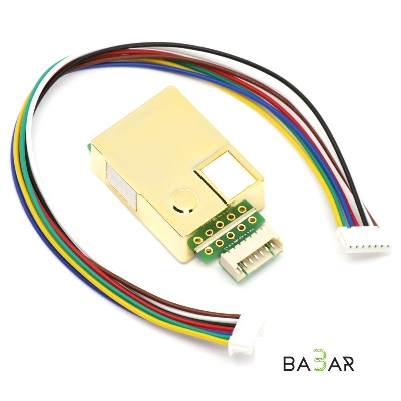 Датчик углекислого газа CO2 MH-Z19B (NDIR, UART/ШИМ)
