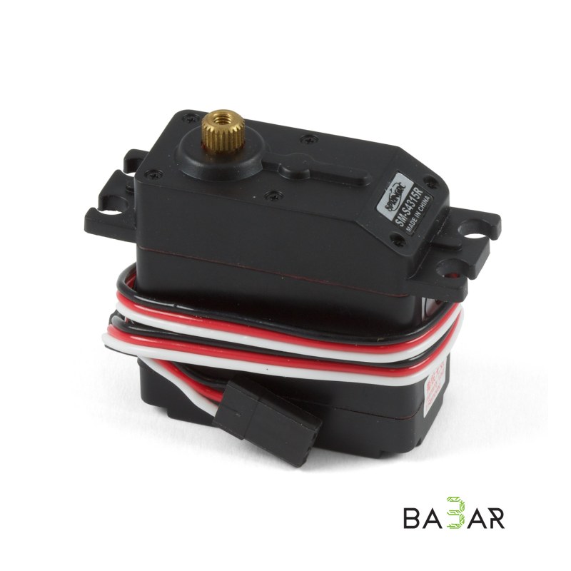 Сервопривод Servo SM-S4315R, 15 кг, 360°, металлический редуктор