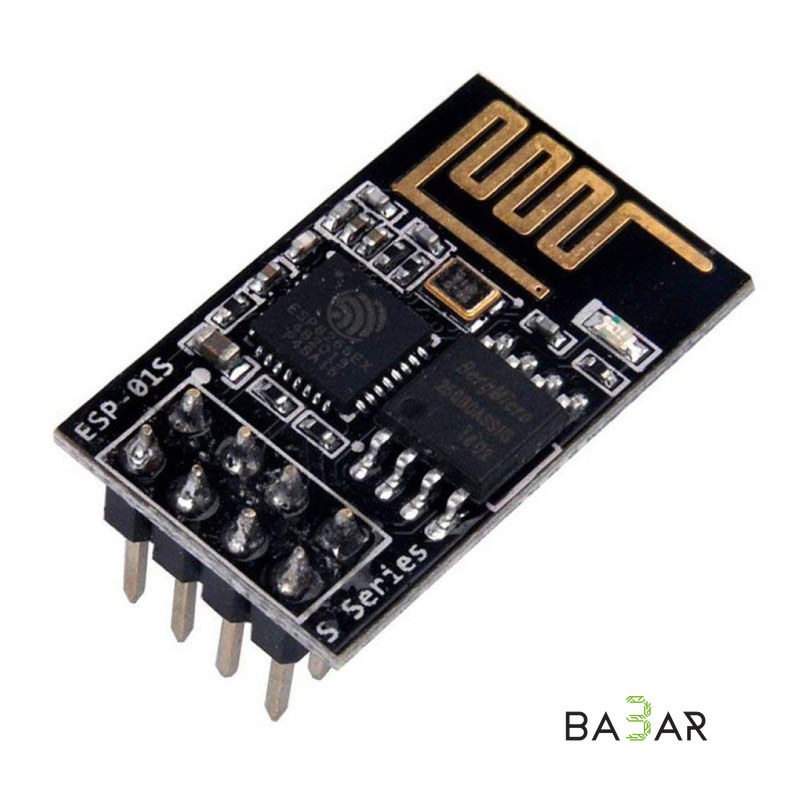 Wi-Fi модуль ESP8266-01S (ESP01S), 802.11 b/g/n, 3.3В