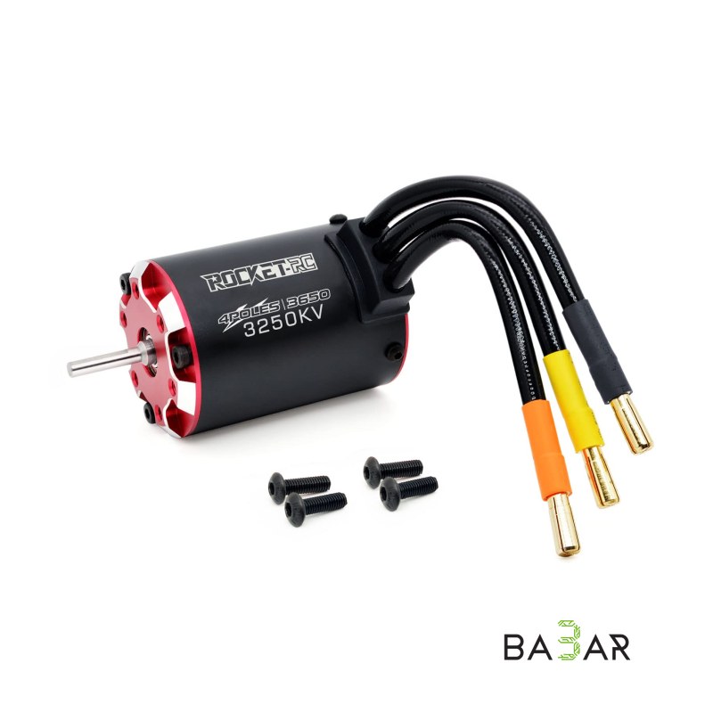 Бесколлекторный двигатель Rocket RC 3650 3250KV для RC моделей 1/10 1/8