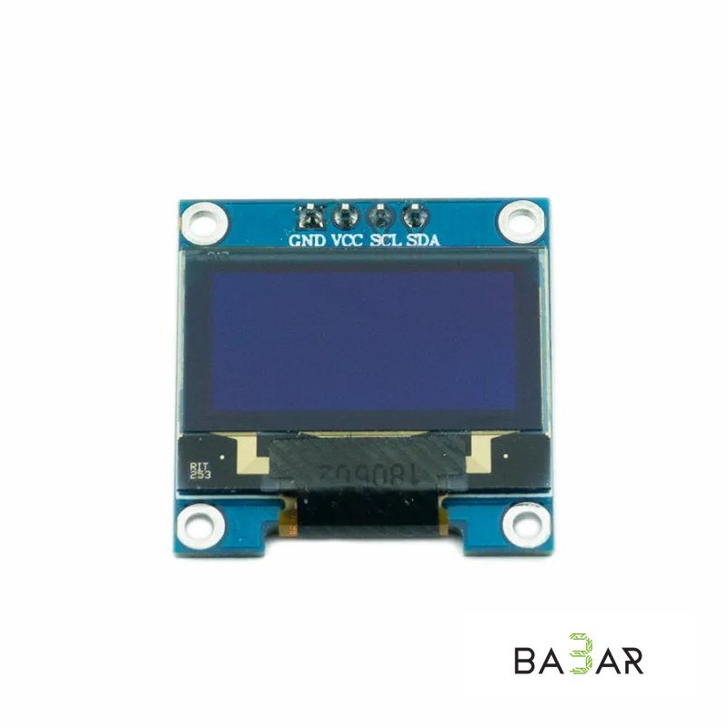 OLED-дисплей 0,96 дюйма I2C, жёлто-синий, 128x64, SSD1306