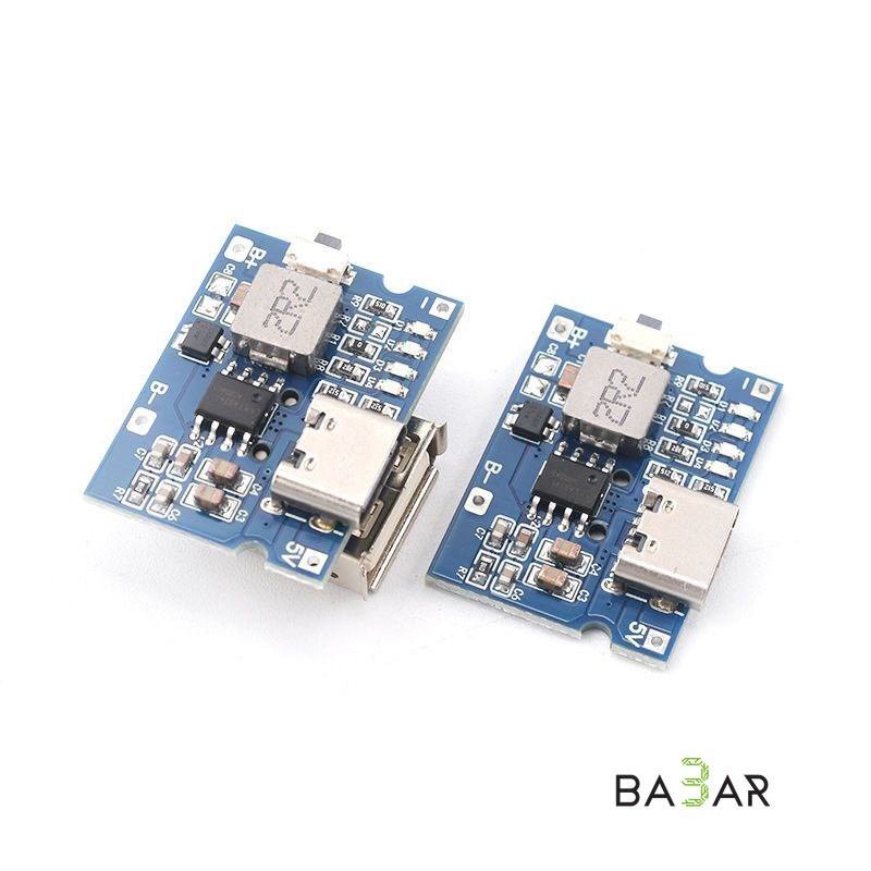 Модуль зарядки и разрядки Li-Ion 5V 2A с Type-C (pass-through)