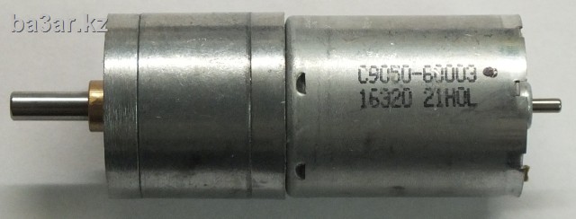 DC мотор с металлическим редуктором, 281rpm