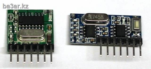 433 Mhz Беспроводной приемник и передатчик с режимом обучения