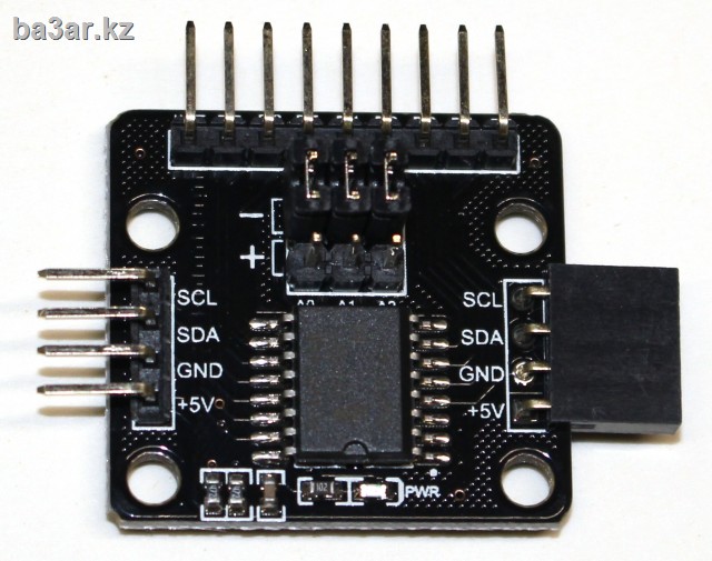 I2C 8-bit плата ввода вывода, PCA8574AD