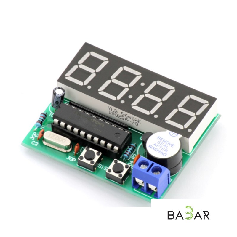 Радиоконструктор «Электронные часы» на 89C2051 DIY KIT для пайки