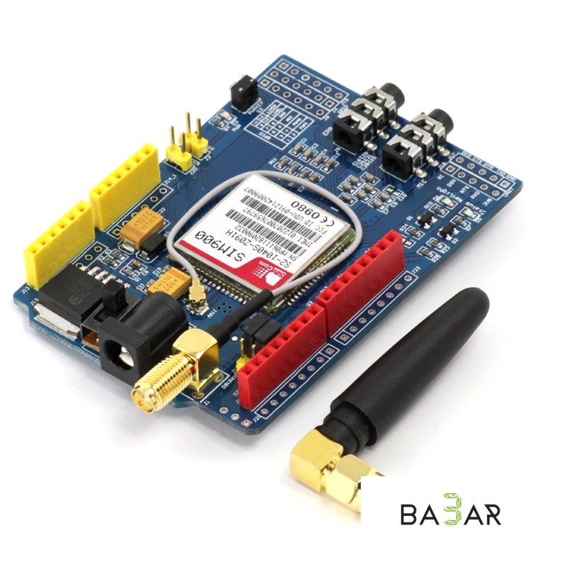 Shield GPRS/GSM SIM900 с антенной