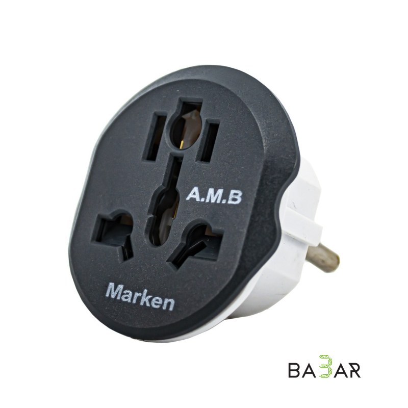 Универсальный переходник для розетки Marken (UK/US/EU/AU/CN), 16A 250V