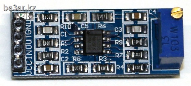 LM358 модуль операционного усилителя