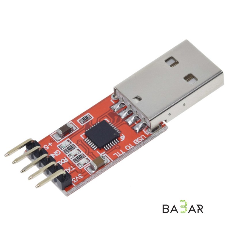 Конвертер USB-UART на CP2102, 5 пинов — программатор Arduino