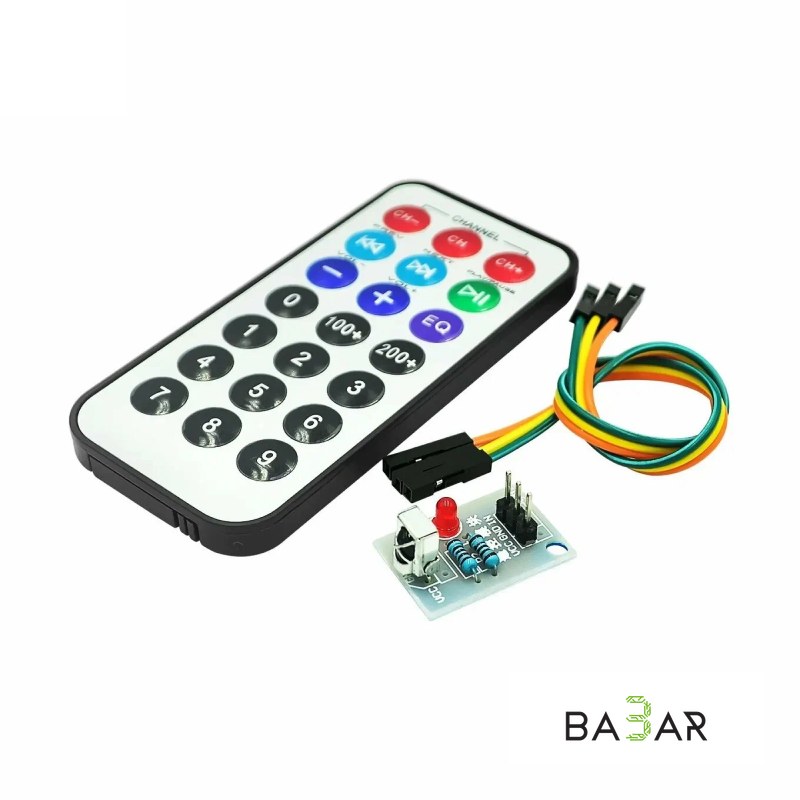 ИК-приёмник HX1838 с пультом ДУ для Arduino, до 8 м
