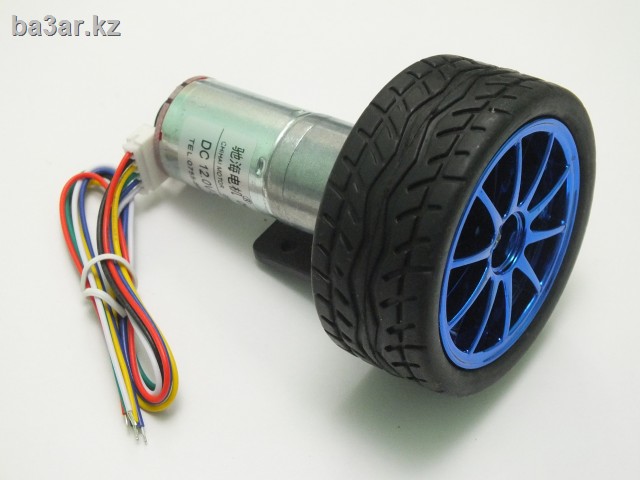 12v 350rpm двигатель постоянного тока мотор-редуктор с энкодером