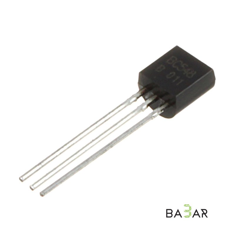 Транзистор BC548 NPN биполярный 30В 0.1А корпус TO-92