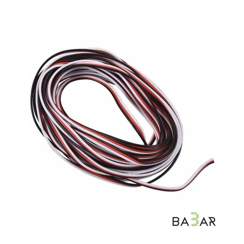 Сервоудлинитель 22 AWG 1 метр, луженая медь, JR/Futaba