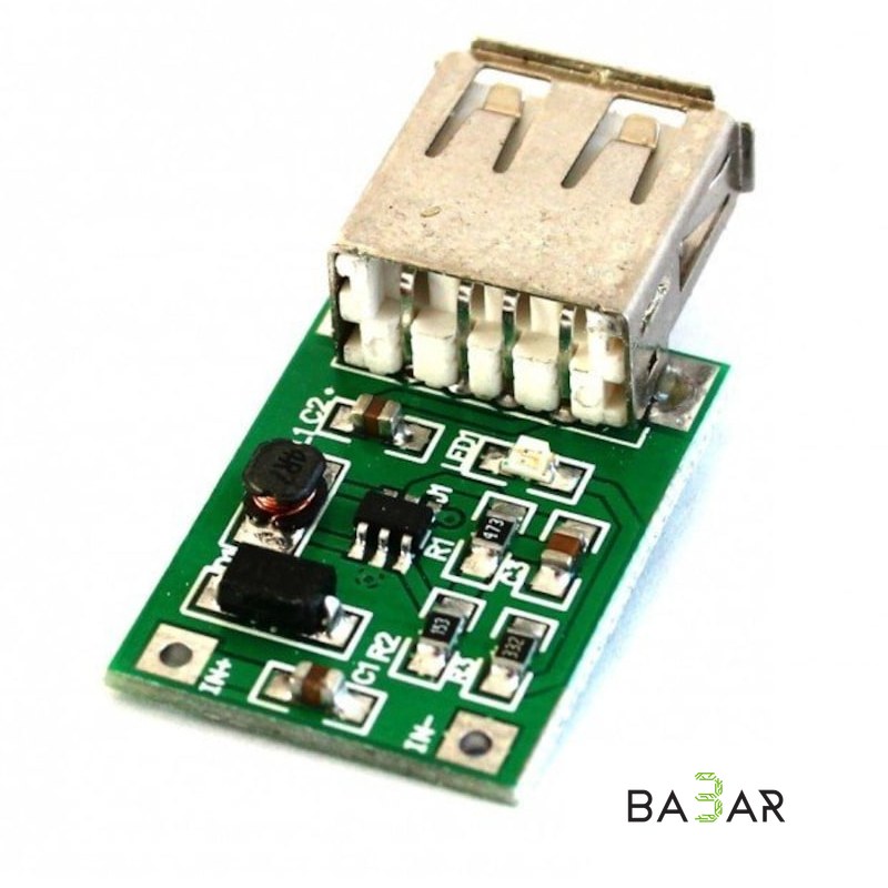 Повышаюший DC-DC преобразователь с USB выходом (2-5В-&amp;gt;5В. 1200мА)