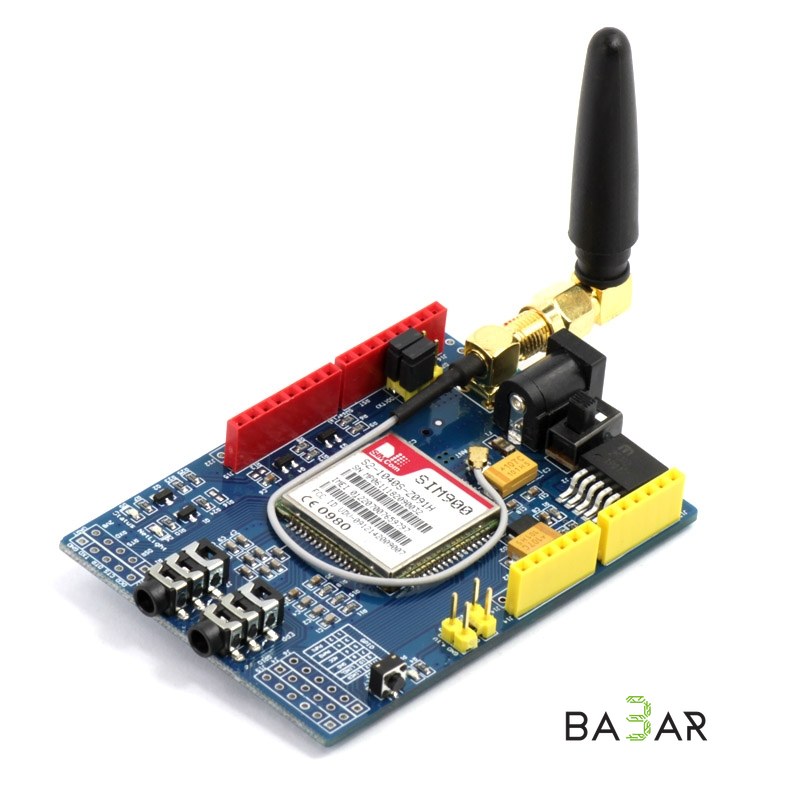 Shield GPRS/GSM SIM900 с антенной