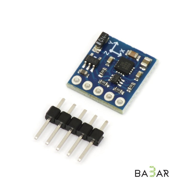 Трёхосевой магнитный компас GY-271 QMC5883 (аналог HMC5883L), I2C