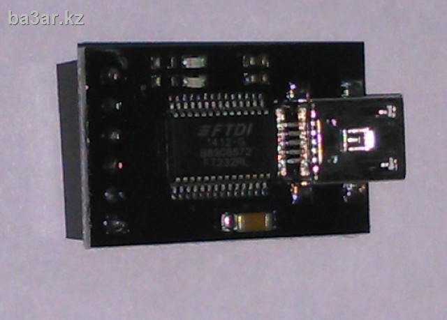 USB to UART модуль на чипе FT232, для программирования Arduino Pro Mini