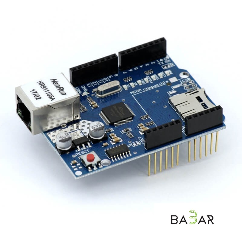 Ethernet-шилд W5100 для Arduino с индикаторами сети