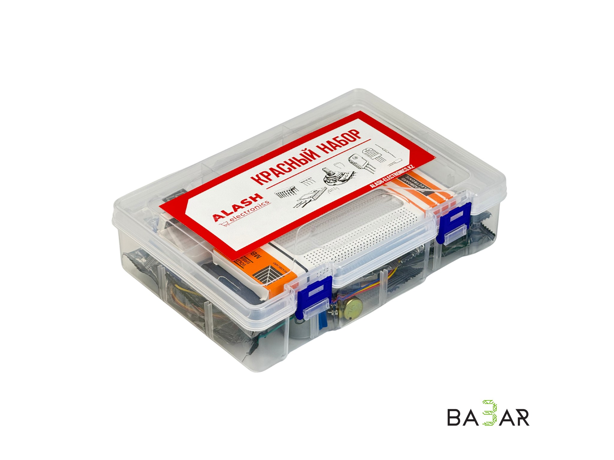 Arduino Стартовый набор «Красный»: Uno R3 и Mega 2560, датчики, RFID