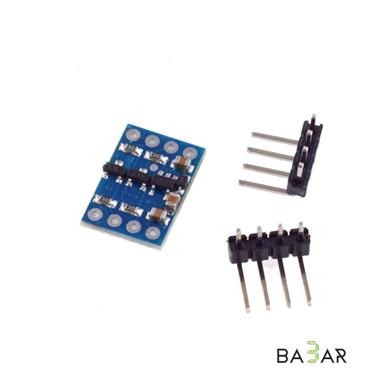 Преобразователь уровня 5V-3V, 2-х канальный IIC, UART, 1-wire