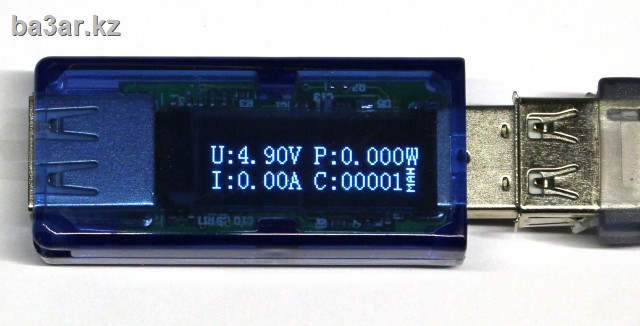 USB тестер для контроля мощности