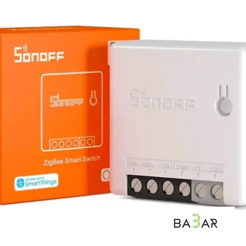 Реле SONOFF ZBMINI ZigBee, двустороннее, 10 А