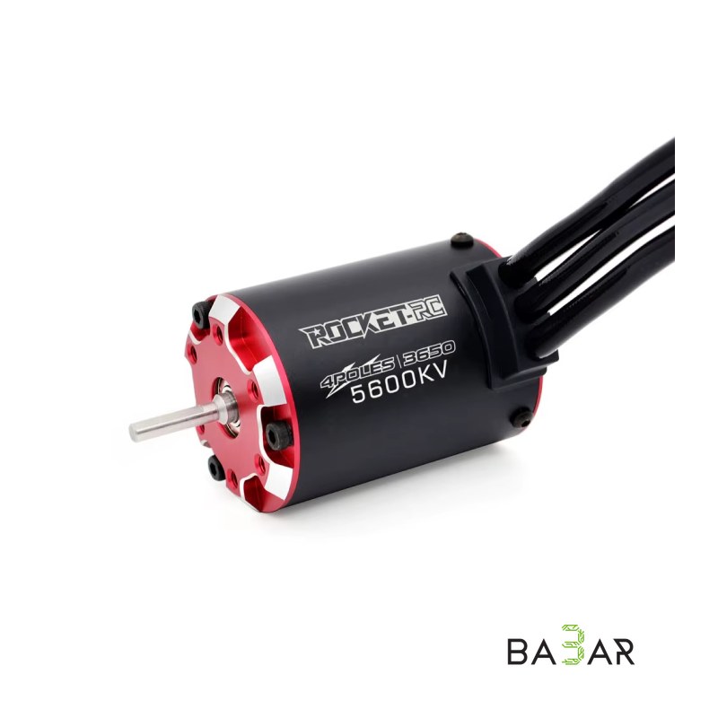 Бесколлекторный двигатель Rocket RC 3650 5600KV для RC моделей 1/10 1/8