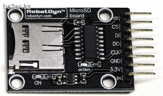 Модуль MicroSD-card reader