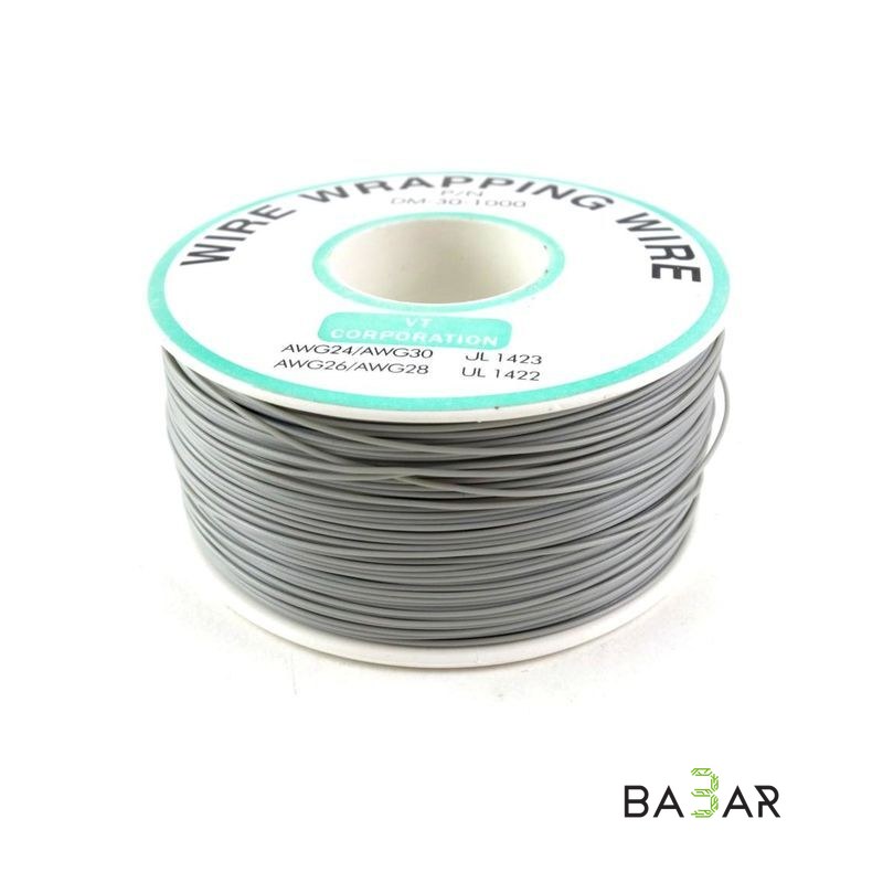 Катушка монтажного провода AWG30, 250 м, 0.25 мм для пайки