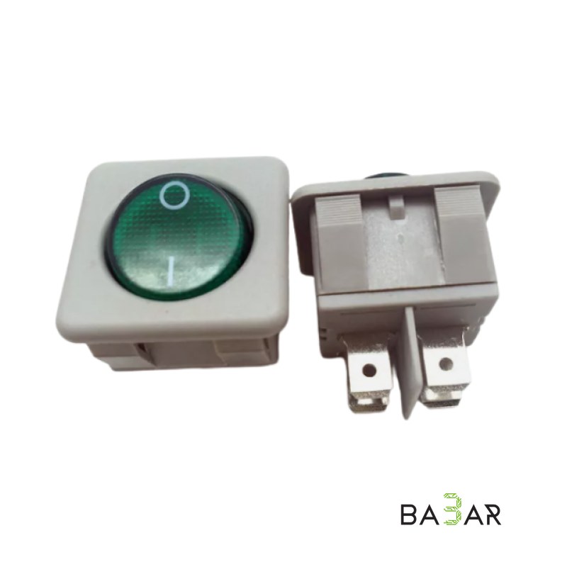 Клавишный переключатель 30×30 мм T85, 16 А 250 В AC